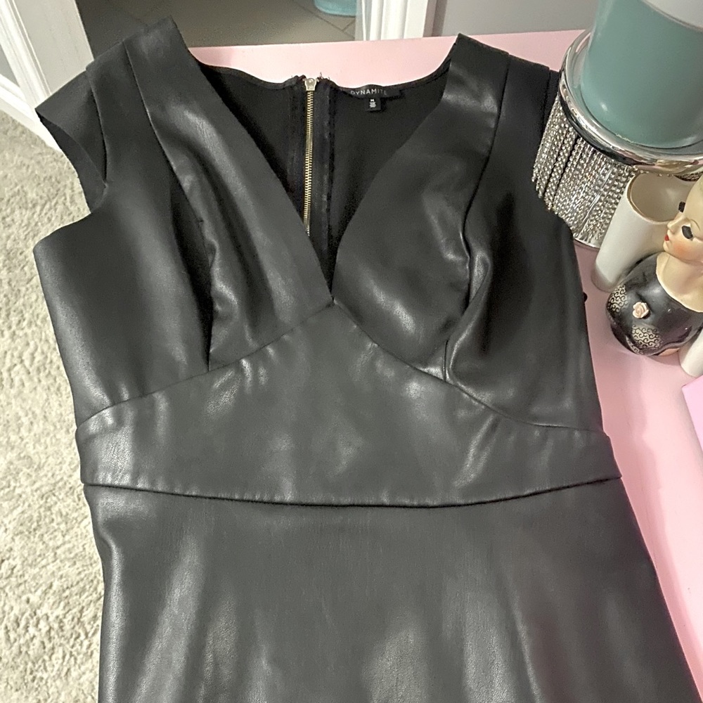 Pleather Shirt